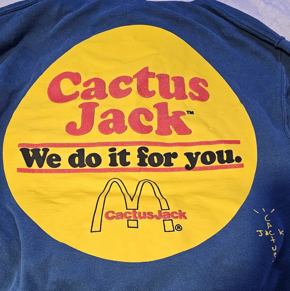 Cactus jack McDonald's edition hoodie